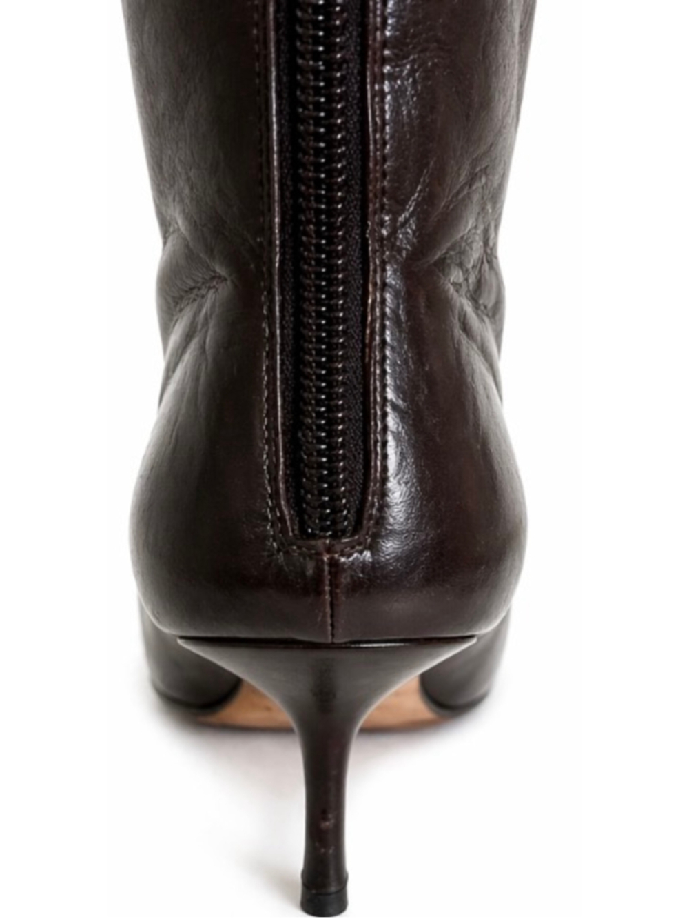 Jimmy Choo Heeled Boots Brown Size 39.5/9.5 - Picture 4 of 7